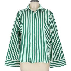 madewell striped button down